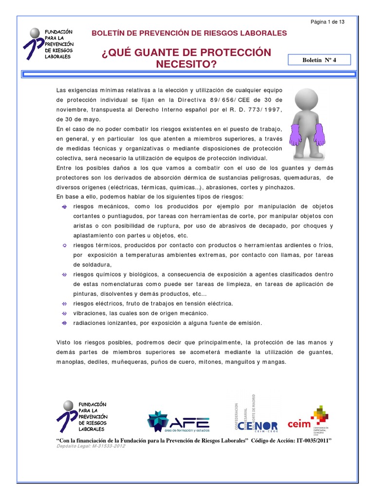OSHA Case Study Triangle Guante Radiación Prueba gratuita de 30