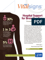 Hospital Support For Breastfeeding: Preventing Obesity Begins in Hospitals