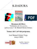 Soldadura de Los Aceros - Aplicaciones (Resumen) PDF