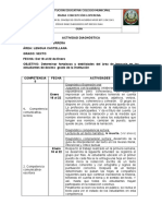 ACTIVIDAD DIAGNÓSTICA Decimo