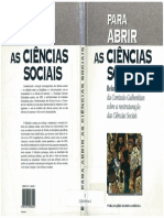 277460294 Para Abrir as Ciencias Sociais