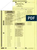 Sample Ballots ALL Styles