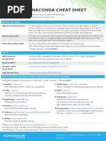 Anaconda Cheat Sheet