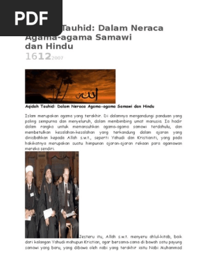 Aqidah Tauhid Pdf