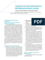 Soporte Nutricional en Las Enfermedades Digestivas Enfermedad Inflamatoria Intestinal y Colestasis PDF