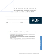 Comprensión Lectora 1° Medio PDF