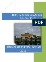 Buku Pedoman Akademik Perikanan Unikal PDF