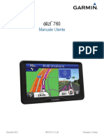 Manuale Garmin 760