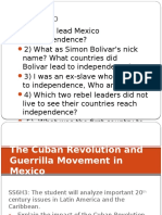 cuba and zapatista revolution use