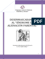 DESENMASCARANDO Al Sindrome de Alienacion Parental