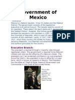 government in mexico