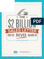 The 2 Billion Sales Letter