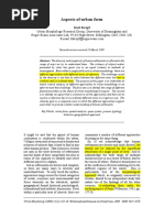 KROPF, K (2009) Aspects of Urban Form