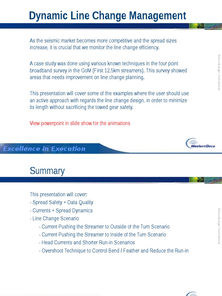 Dynamic Line Change Management Insights | PDF