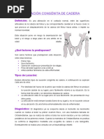 Luxación Congénita de Cadera