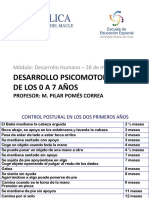 Desarrollo Psicomotor 0 a7