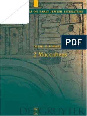 2 Maccabees - Schwartz, Daniel R PDF | PDF