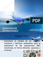 Gerencia de Operaciones