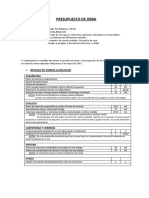 ALLEGRECHY Presupuesto de Obra 16.03.2017