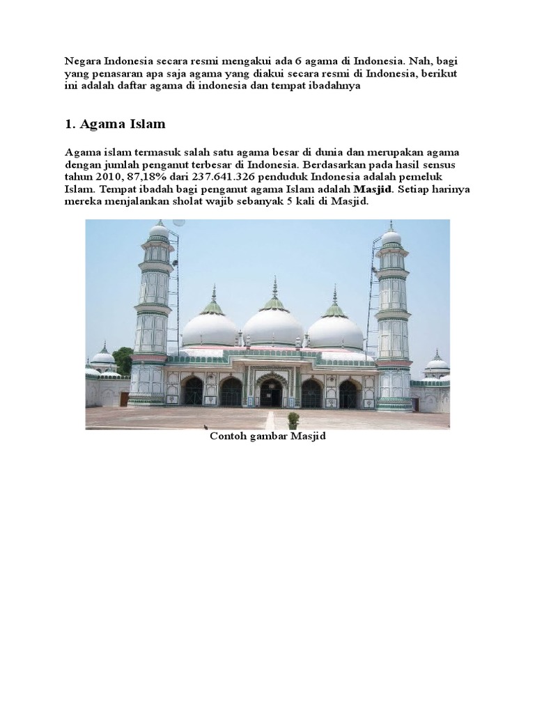 Gambar Tempat Ibadah Semua Agama  Yang Ada Di Indonesia   Gambar Tempat Ibadah Semua Agama  Yang Ada Di Indonesia