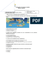 Evaluación de Ciencias Sociales