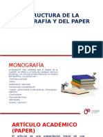 Estructura de Monografia y Paper 47101