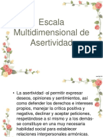 Escala Multidimensional de Asertividad