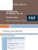 Presentasi Kasus CHF: Pembimbing: Dr. Mamun, Sp. PD Disusun Oleh