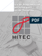 Programación básica CNC torneado