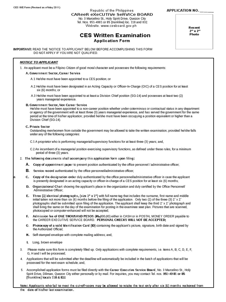 2011 WE Application Form | PDF | Nature | Leisure