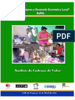 Análisis de Cadenas de Valor. Estudio de Marketing Territorial Del Departamento Del Valle de Yeguaré, Honduras