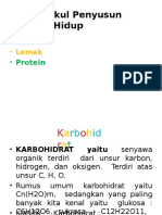 Klasifikasi Biomolekul Utama Penyusun Organime