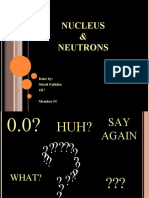 Science Atoms-neutrons and Nucleus
