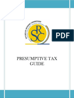 Presumtive Tax Guide