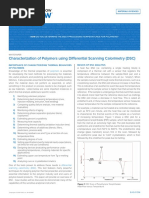 White Paper Characterization of Polymers Using Differential Scanning Calorimetry DSC M 012816 PDF