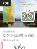 Cartilha 12 Intereclesial de Cebs