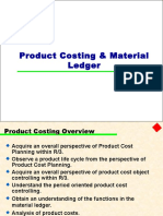 ProductCosting Material Ledger