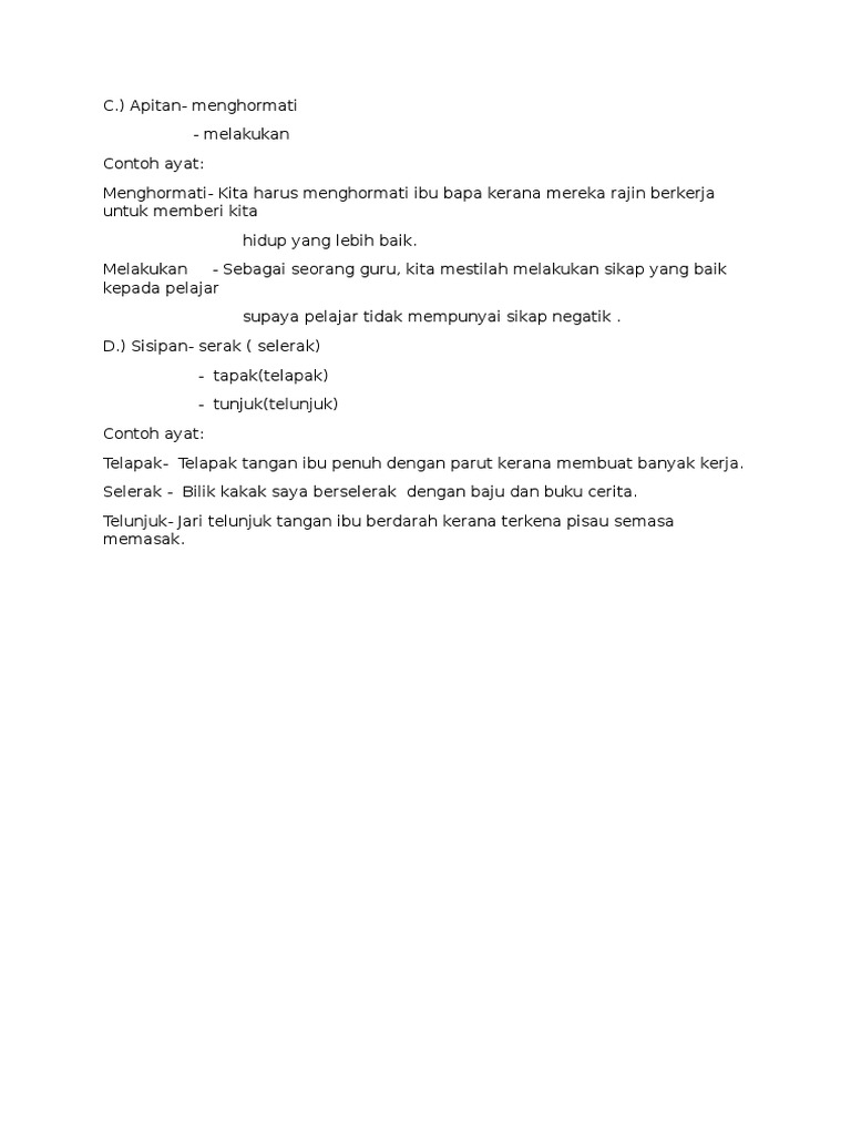 Ayat Tunggal Dan Ayat Majmuk Exercise For Tahap 2