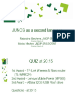 JunOS As A Second Language