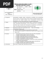 Penyakit Kusta PDF SOP Kontak Serumah Kusta 