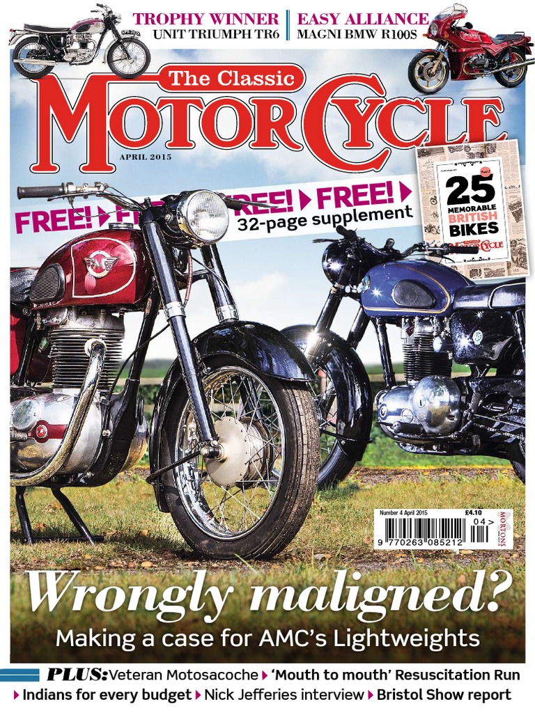 The Classic MotorCycle - April 2015 (BK) | PDF | Motorcycle | Motorcycling