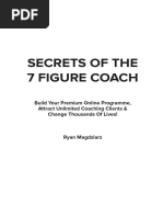 Secrets of The 7 Figure Coach | PDF | Entrepreneurship | Mobile App