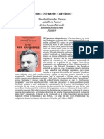 "Debate Sobre Nietzsche y La Política" Por Nicolás González Varela