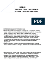 Bab II Perdaganan & Investasi Dlm Bisnis Int'l(1)