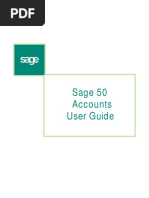 Sage 50 Accounts User Guide