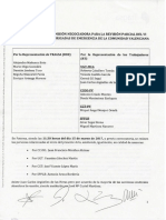 Acta I de la mesa negociadora parcial del VI Convenio