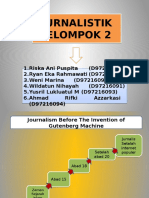 JURNALISTIK 2 Presentation Jurnalistik Bab Sejarah Jurnalistik