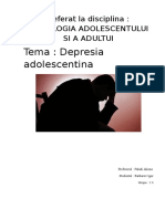 Depresia Adolescentina Referat