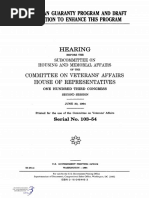 HOUSE HEARING, 103TH CONGRESS - HOME LOAN GUARANTY PROGRAM AND DRAFT LEGISLATION TO ENHANCE THIS PROGRAM