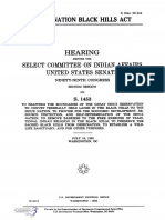 Senate Hearing, 99TH Congress - Sioux Nation Black Hills Act